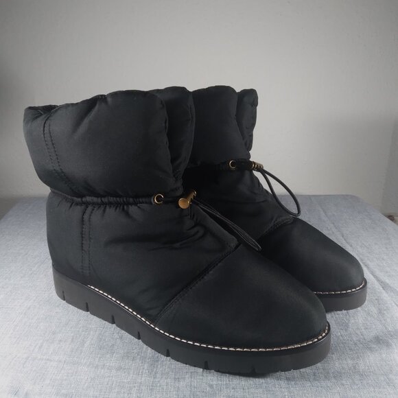 J.CREW ELSA BD325 PUFFER BOOTS BOOTIE PRIMALOFT PULL-ON Women Size 8 s-7114 - Picture 2 of 15